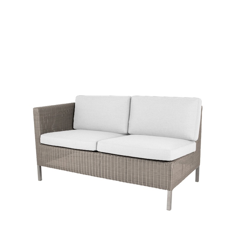 Cane-line CONNECT Dining 2-Sitzer Endelement rechts