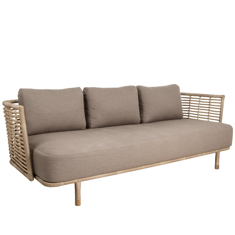 Cane-Line  SENSE 3-Sitzer Sofa