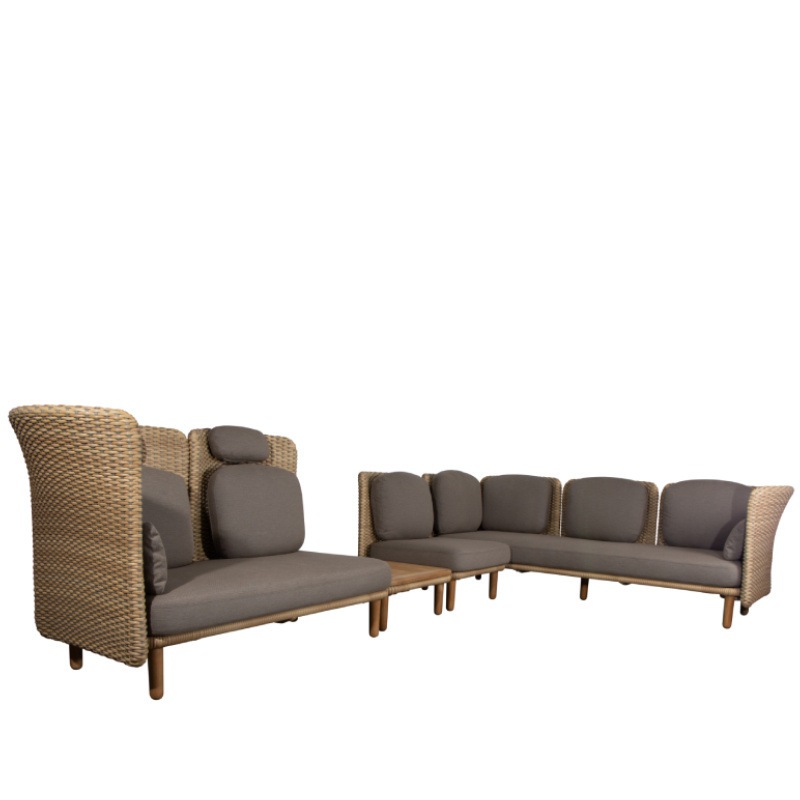 Cane-line Arch Ecksofa + Tisch