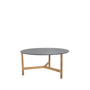 Cane-line TWIST Teak Couchtisch Ø 90 cm