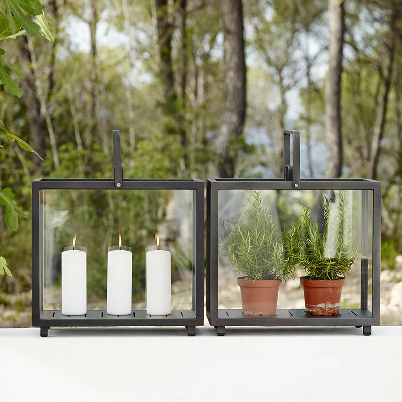 Caneline LIGHTHOUSE Laterne, rechteckig