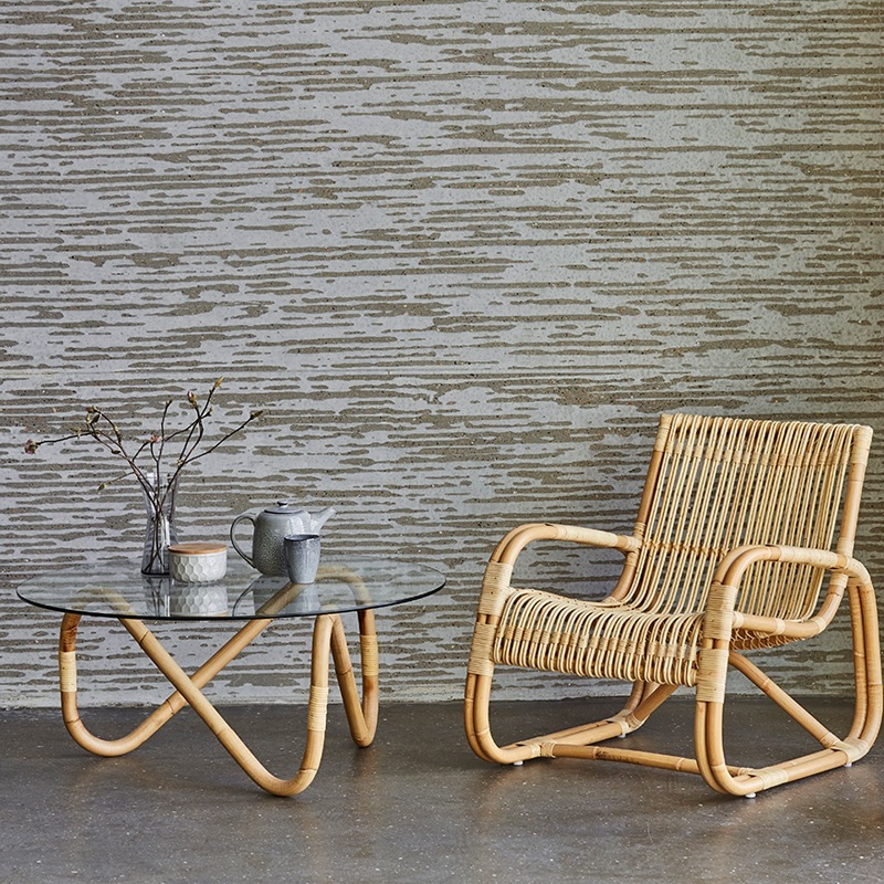 Cane-Line WAVE Couchtisch, Rattan natural