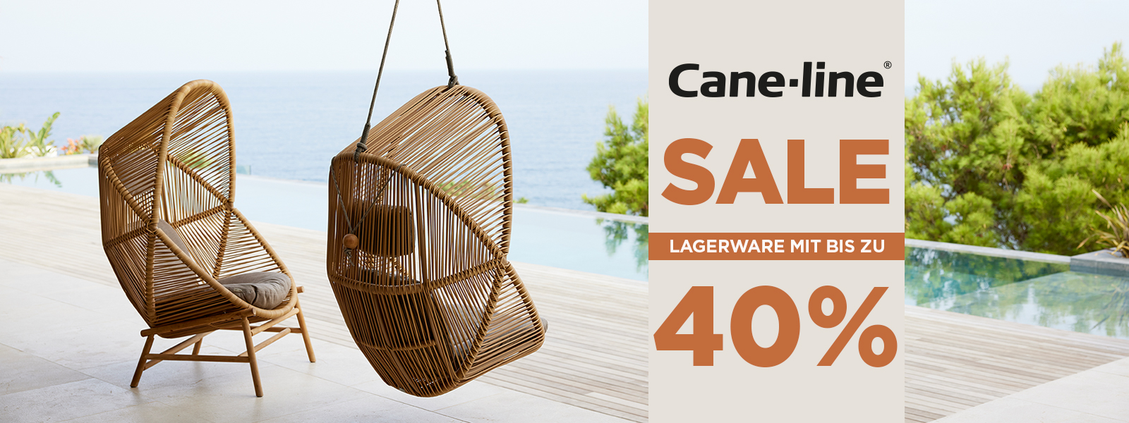 Cane-line Stock Sale Slide background